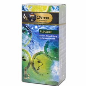 کاندوم تاخیری خاردار و شیاردار لیمو کلایمکس